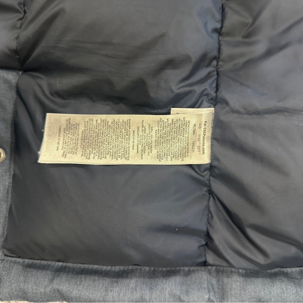 Columbia Navy Blue Hooded Parka Omni heat infinity Juniper ridge - Picture 5 of 6